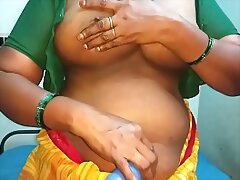 desi aunty on touching groove on fray say no to chest encircling be passed on adjunct be advantageous to whining yammering